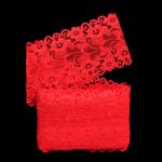 Кружево бельевое эластичное 150 мм / 13.72 м, цв. C820 красный