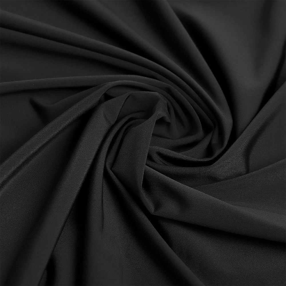 Микрофибра для нижнего белья 125 гр/м², шир.152см, 170 черный, 5 метров