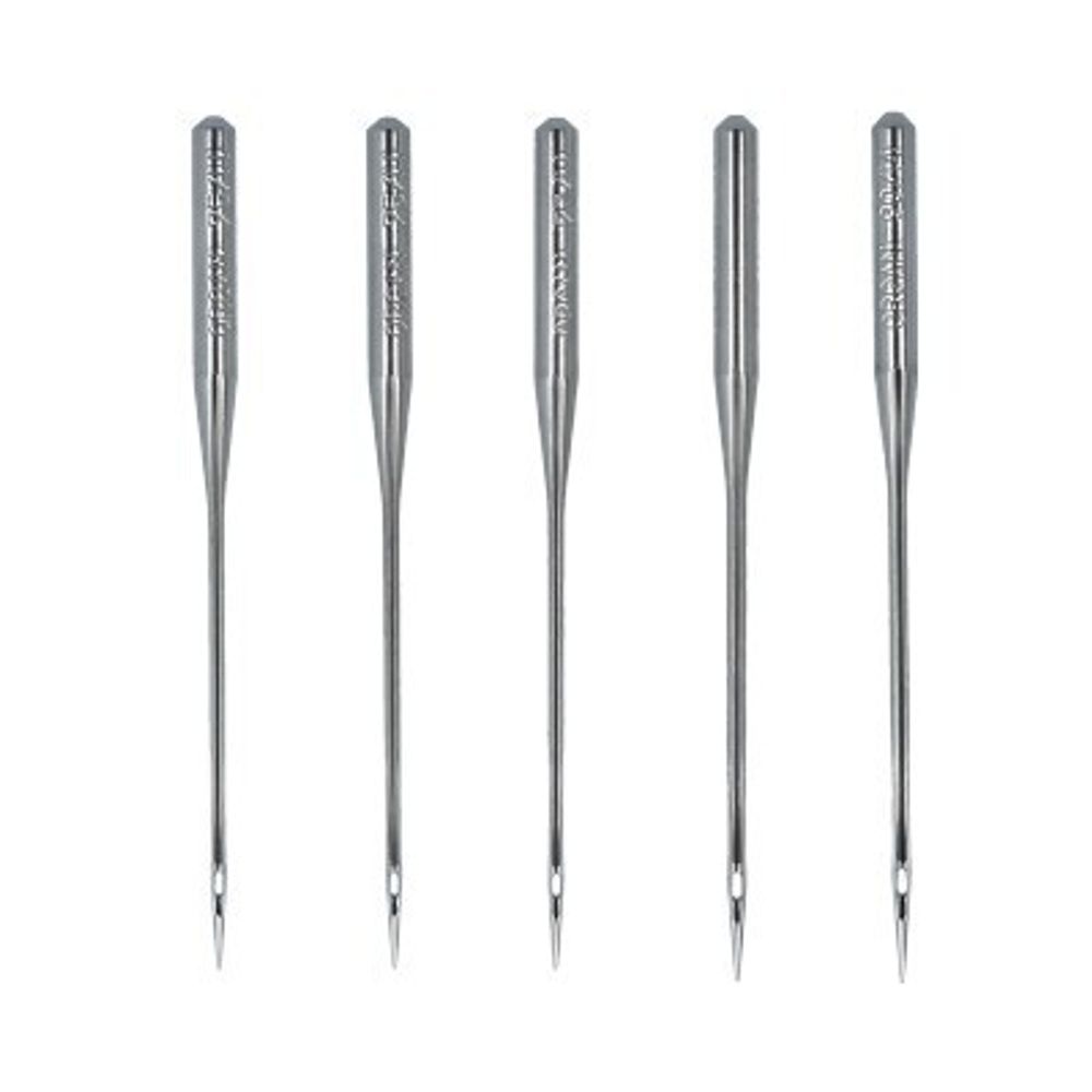 Иглы для швейных машин для квилтинга 130/705 H-QU, №75, №90, 5 игл, в пенале 5430000 ассорти, ORGAN