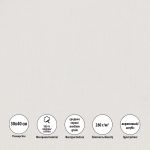 Холст на подрамнике грунтованный овальный 30х40 см, 280 г/м², среднезернистый, Vista-Artista VCSO-3040