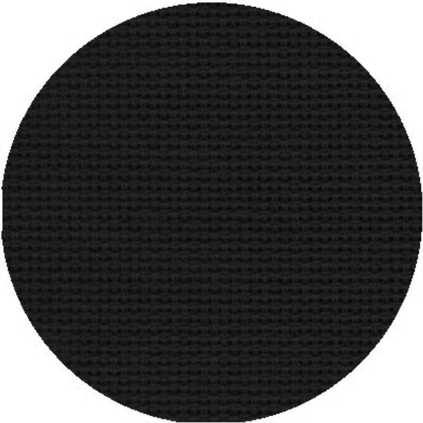 Канва мелкая №851 (956) (10смх60кл) (100%Хл) шир.150 см цв.черный, 5 метров