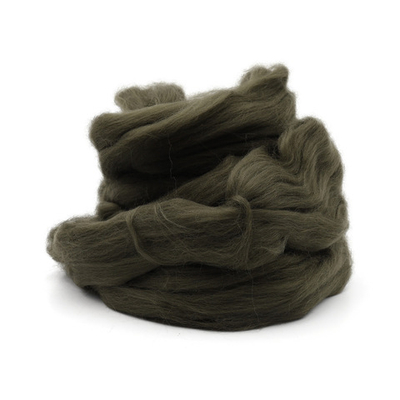 Шерсть для валяния мериносовая тонкая 100%, 100 гр. (19 мох)