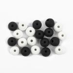 Бусины стекло ⌀8 мм, 100 шт (5х20 шт), №01 ассорти, Zlatka LVBD-02