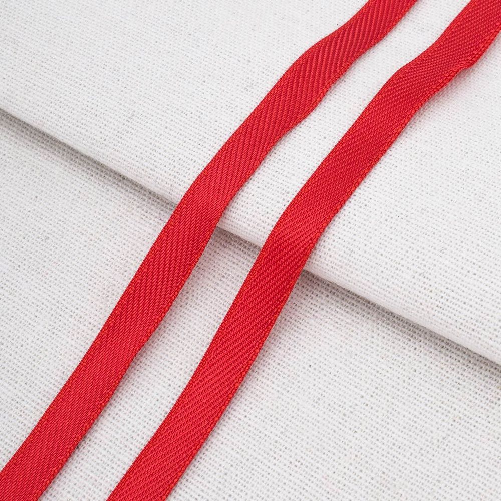 Лента для вешалок 8.0 мм / 25 метров, красный