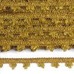 Тесьма 12 мм, 16м (золото)