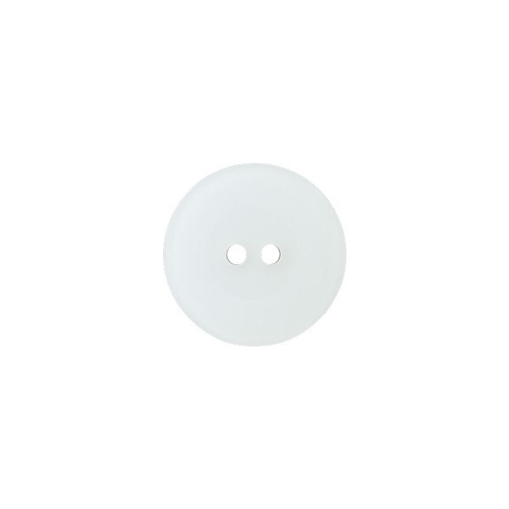 Пуговицы 2 прокола 18мм, пластик, белый, Union Knopf by Prym, U0453880018001201-25, 1 шт