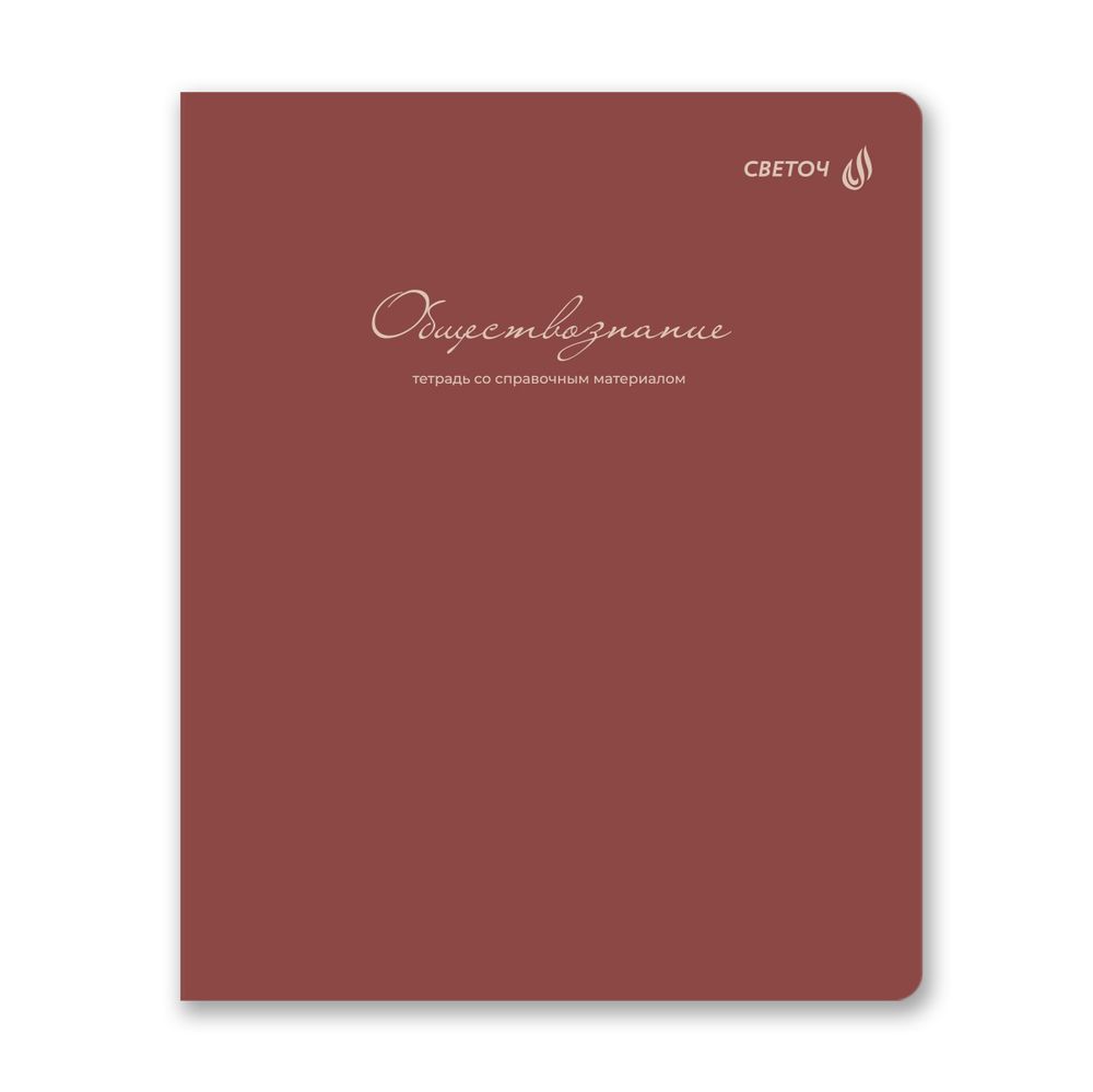 Комплект тетрадей со справочными материалами Лёгким почерком, софт-тач ламинация, A5 48 л. 12 шт на скобе 65 г/м², белизна 100% 1 шт, клетка/линия, 01886 12 предметов, Светоч Т297