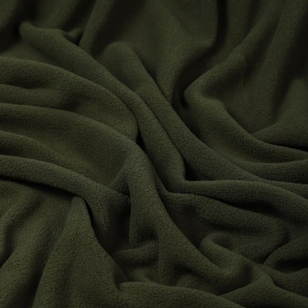 Флис 2-сторонний 190 г/м², 150 см / 2 метра, TBY-0059-078.2, цв.S078 олива