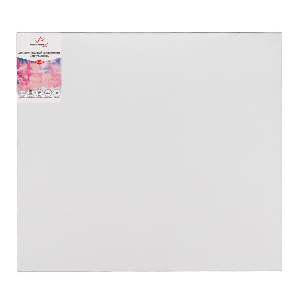 Холст грунтованный на подрамнике 100х120 см, 340 г/м², 2 шт, Переславский мелкозернистый, Vista-Artista PLFG-100120