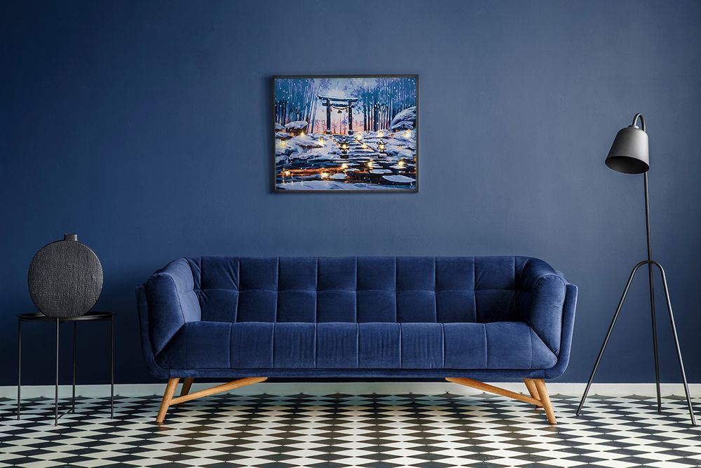 Картина по номерам Фрея PNB/PLDD-260, Ворота духов, (со светодиодами) 50х40 см