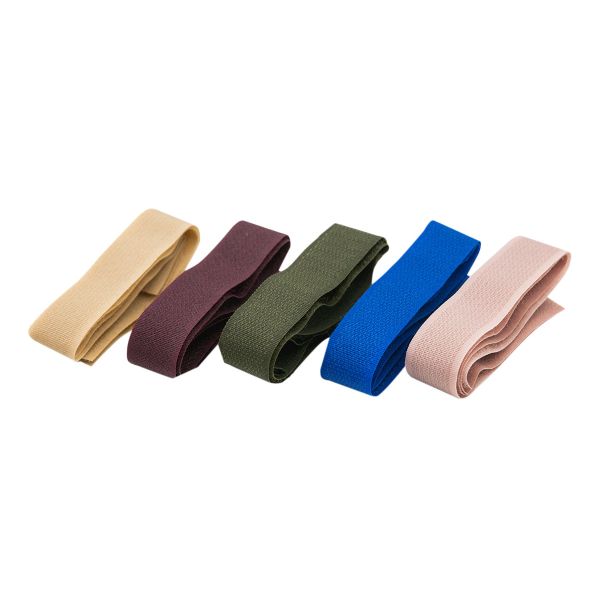 Лента контактная липучка (велкро) пришивная фасовка 20 мм / 25 см, 5 шт, цветное ассорти, /пара/, Hobby&Pro, кач.