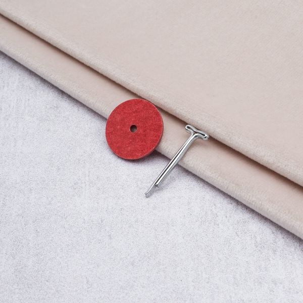 Набор креплений фибра №18 для игрушек, упак.: 10 дисков 18 мм, 5 Т-образных шплинтов 2,0 см, 23534