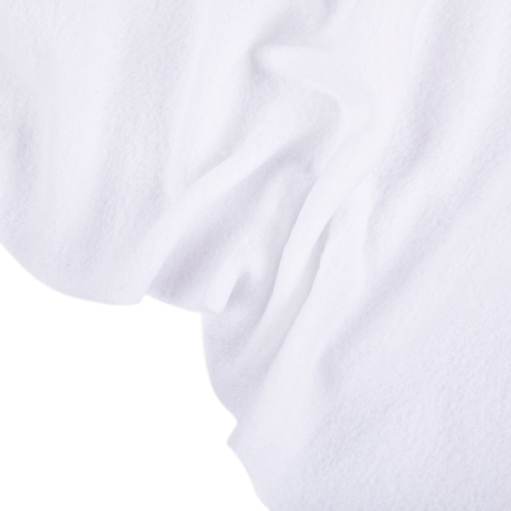 Флис 1-сторонний 230±10 г/м², 150 см / 10 метров, белый, Gamma FG-001