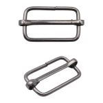 Рамка регулировочная 25 мм ушко (17х31 мм) (чер.никель), 100 шт