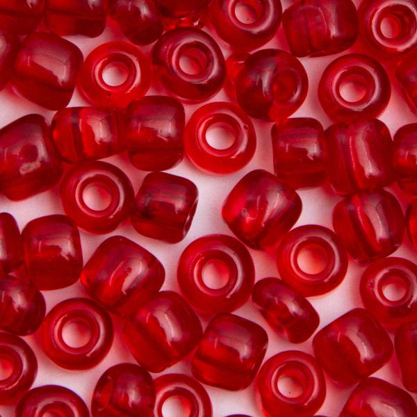 Бисер Astra&Craft 6/0 (4.1 мм), 150 г (10х15 г), цв. 5B бордовый/прозрачный