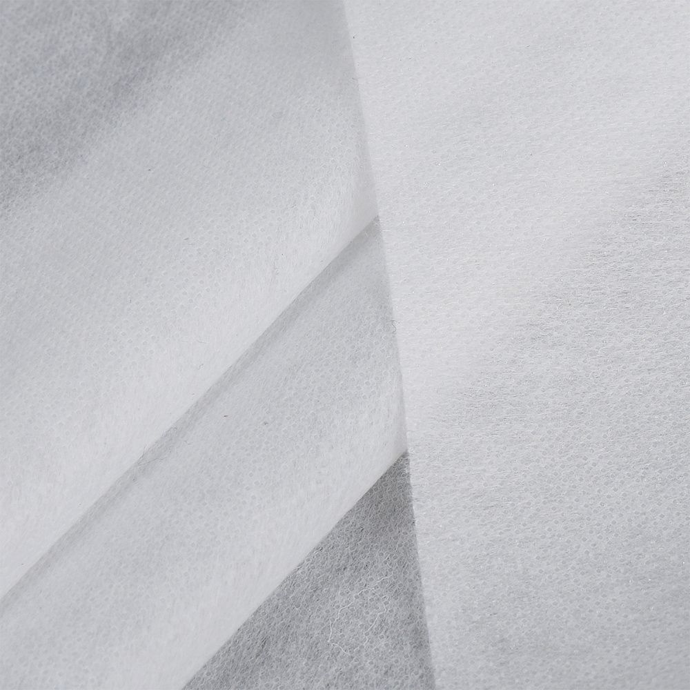 Флизелин клеевой точечный 50 г/м², 150 см / 100 метров, белый 6050W, Ideal