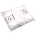 Пряжа Вязь Велюровая 120 / уп.3 мот. по 100 г, 120 м, 01 белый