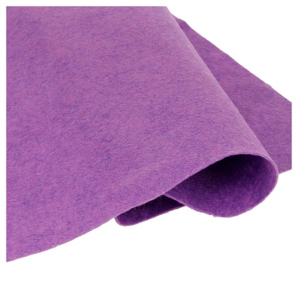 Фетр листовой 1 мм, 30х45 см, 60% вискоза, 40% шерсть, 322 лиловый, Gamma А-270/250