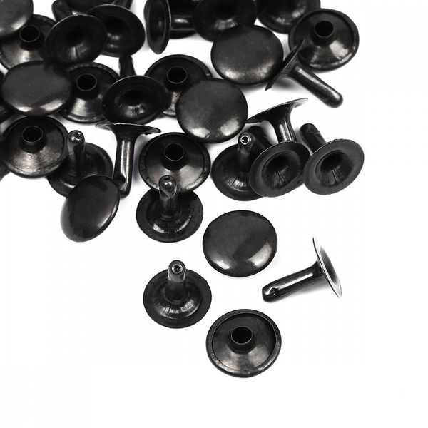 Хольнитены односторонние сталь 12х12 мм, №123, TBY.5112 цв. оксид уп. 1000 шт, TBY