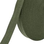 Тесьма (лента) киперная (100 х/б) 20 мм / 45.72 метра, 22 зеленый хаки, 6190-2026