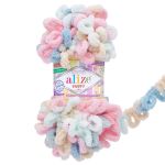 Пряжа Alize (Ализе) Puffy Color / уп.5 мот. по 100 г, 9м, 6523 секционный