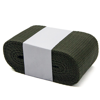 Стропа (ременная лента) 50 мм / 5х2.5 метра, толщ. 1.0 мм, [28 г/пог.м], 100% п/э, 32 хаки