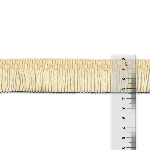 Бахрома отделочная 35.0 мм / 16 метров, 122 кремовый, Gamma А-07