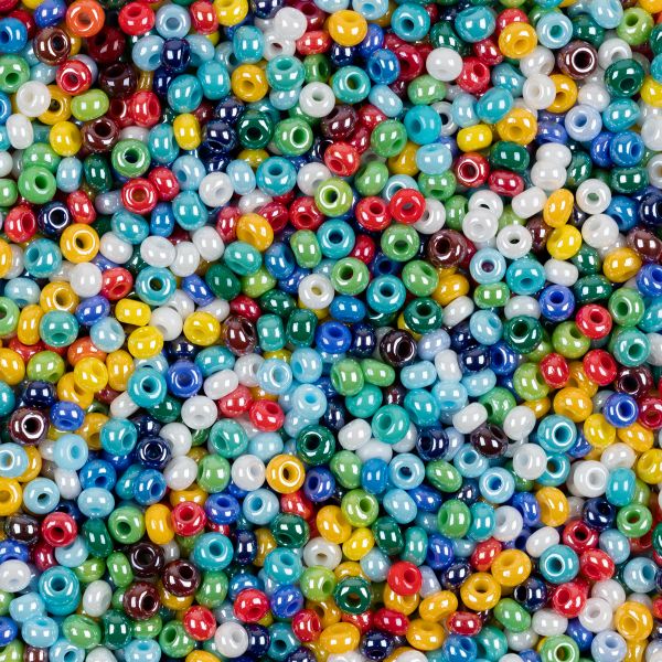 Набор бисера Preciosa ассорти 50 г, 9/0 (2.7 мм), 00008 разноцветный, 391-99001