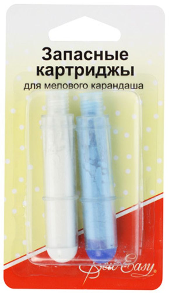 Запасные картриджи для мелового карандаша ER868.BL и 868.WH, Hemline /TOS/
