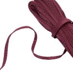 Стропа (ременная лента) 5 мм / 25 метров, толщ. 1.25 мм, [5.6 г/пог.м], 100% п/п, рис.9688, бордовый, Gamma С3857Г17