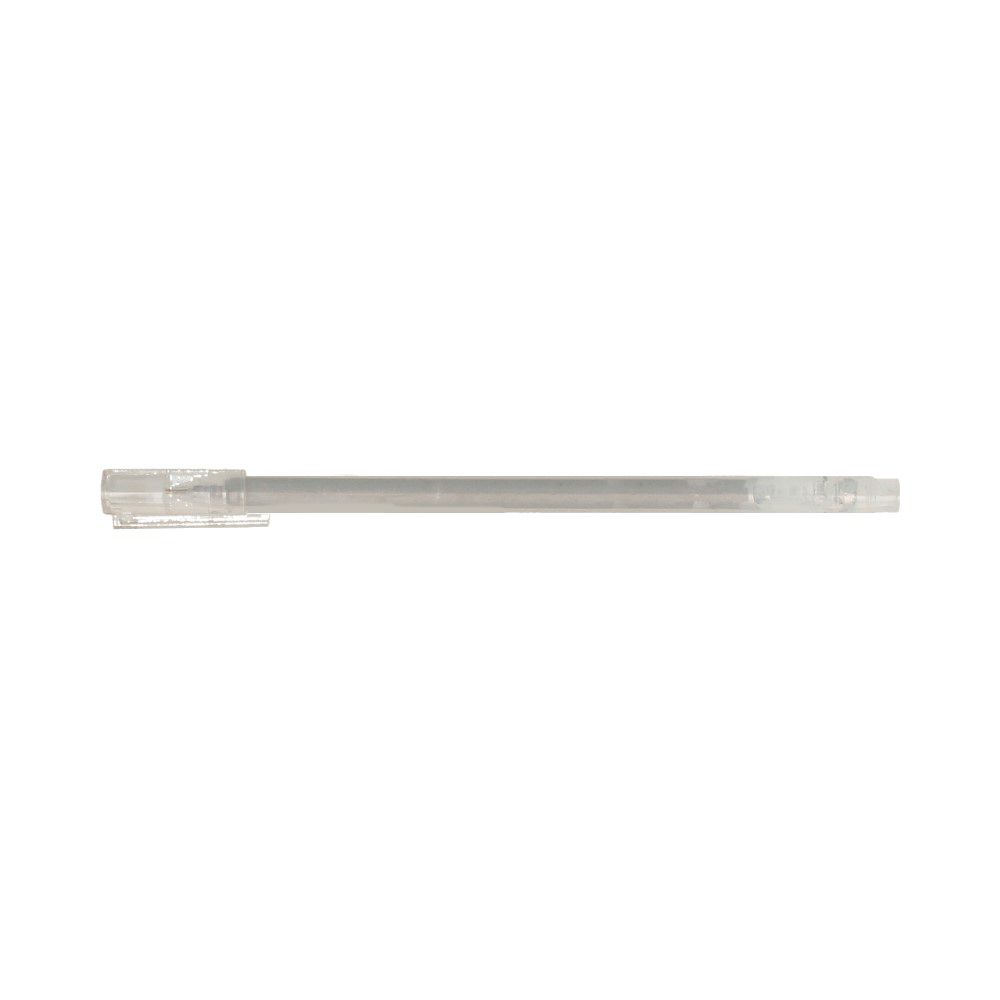 Ручка гелевая NGP-12 0.6 мм, 12 шт, 03 цвет чернил: серебро