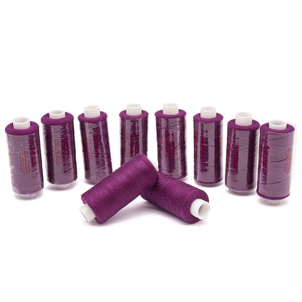 Нитки швейные бытовые Bestex 40/2, 365 м (400 ярд) / 10 кат., 064 темный цикламен