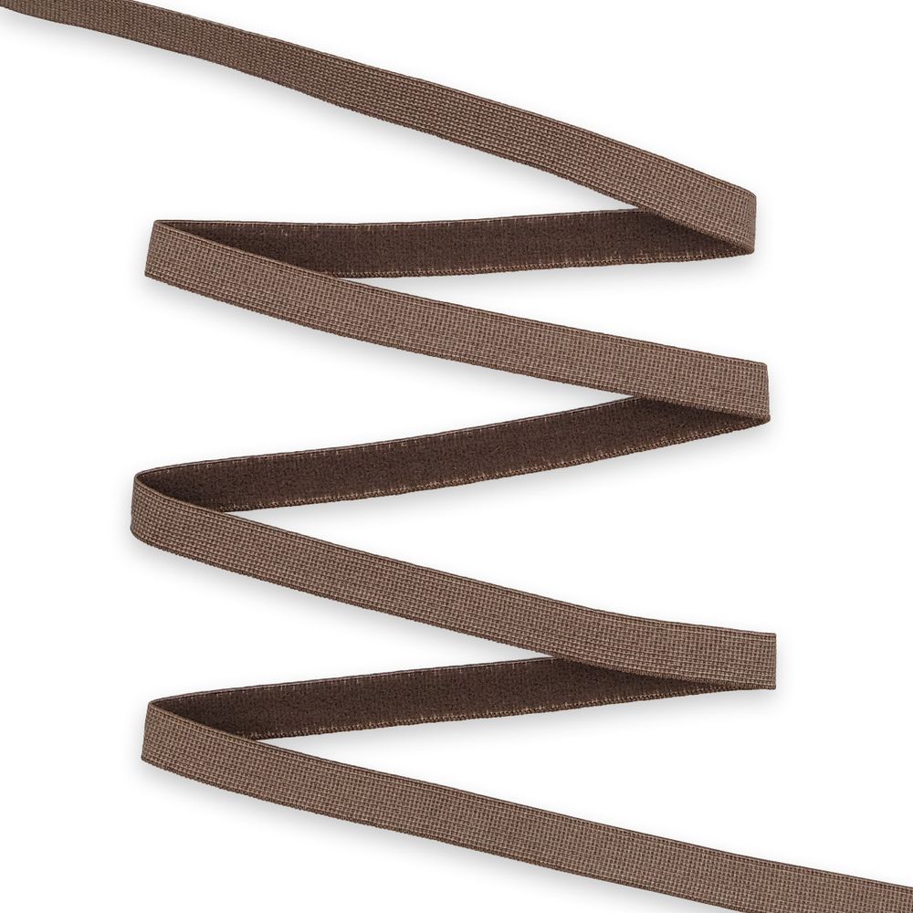 Резинка бельевая (бретелечная) матовая 8.0 мм / 50 метров, шиншилла, (МL195.008)