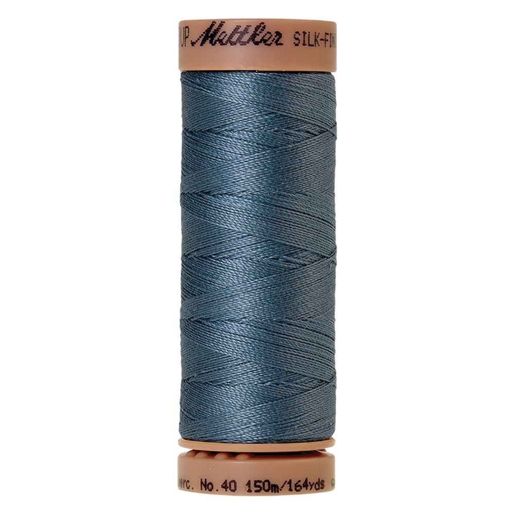 Нитки хлопковые отделочные Mettler Silk-Finish Cotton 40, 150 м, 1306, 5 катушек