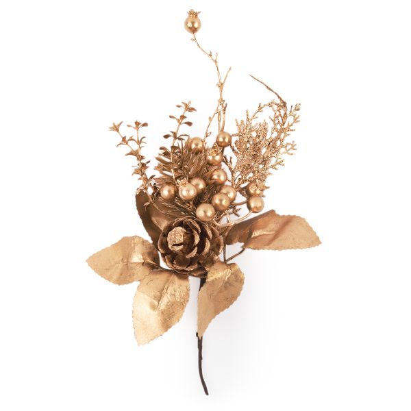 Веточка декоративная с ягодами, 6 шт, 29 см, Blumentag VDD-136