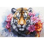 Набор для вышивания нитками Luca-S BU5033, Дикая Жизнь, 48х32см