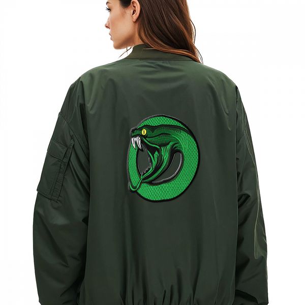 Термоаппликация Змея 22х22 см, TBY.2433, уп.2 шт