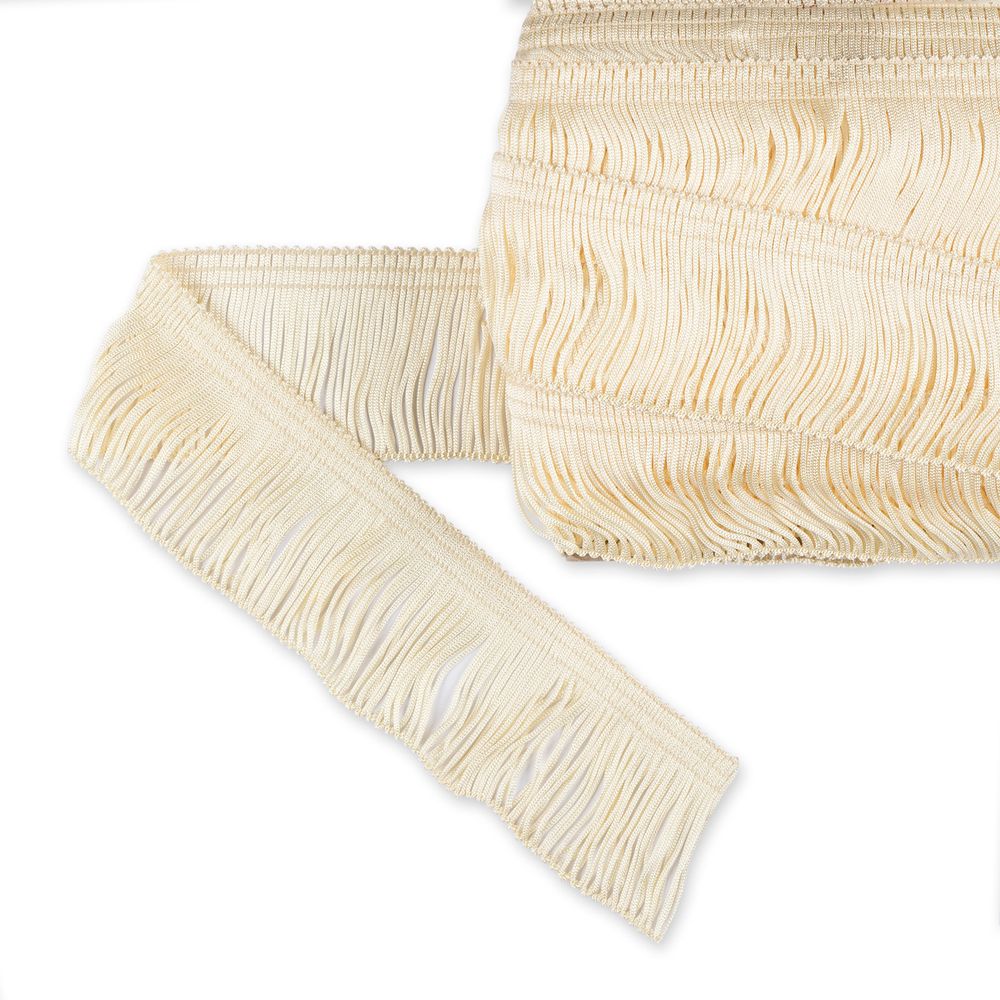 Бахрома отделочная 55.0 мм / 25 метров, 122 кремовый, Gamma 115