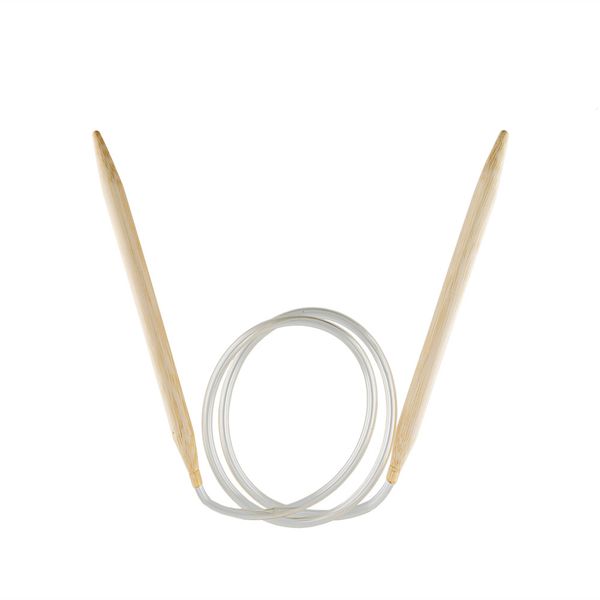 Спицы круговые бамбук ⌀7,5 мм, 80 см, Gamma BC1