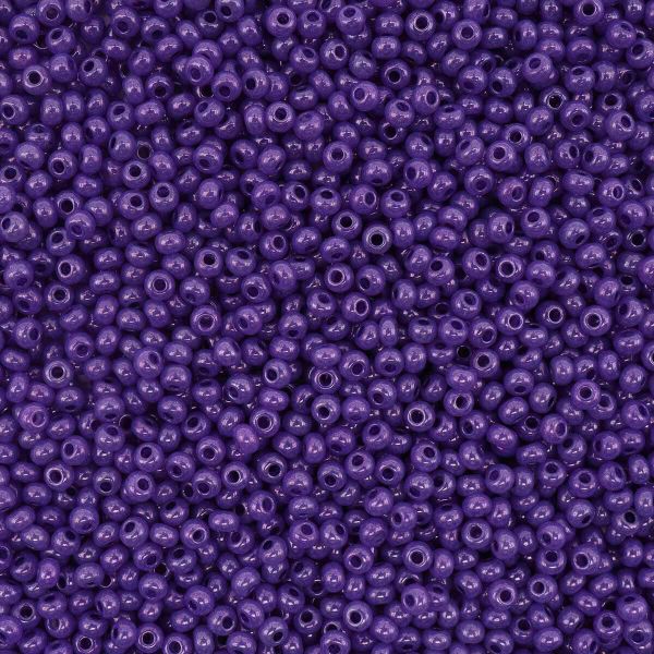 Бисер Preciosa 10/0 (2.3 мм), эффект алебастра с блестящим покрытием, круг.отв., 500 г, (17328) 331-19001-10/0