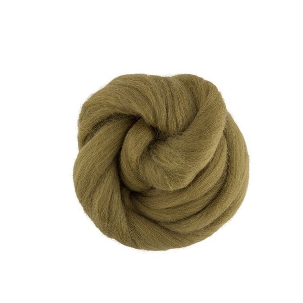 Шерсть для валяния (до 29 мкр), 50 г. 0683 хаки, Gamma TFS-050
