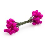 Тычинки для искусственных цветов 0,5х6см, вес 10гр. (15 фуксия), AR561