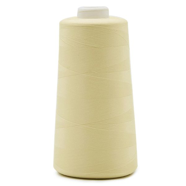 Нитки текстурированные некрученые 150D/1, 5000ярд, цв.129 св.желтый