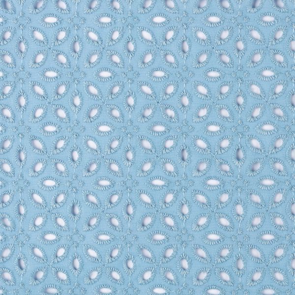 Ткань шитьё (прошва) 150х135 см, 16-4118 голубой, Gamma YFAS-2444