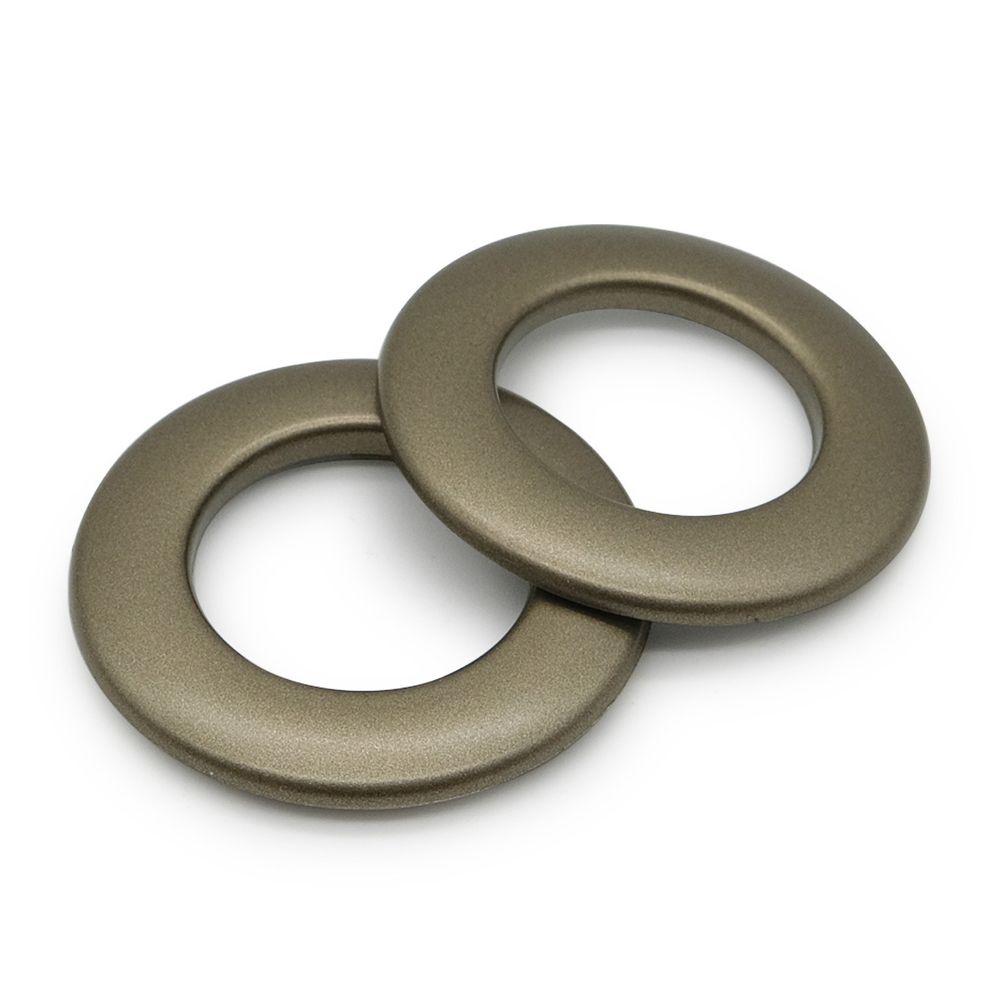 Люверсы шторные ⌀25 мм, цвет № 25 золотистая латунь, 10 шт