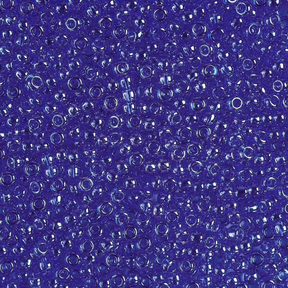 Бисер Preciosa прозрачный с покрытием 10/0 (2.3 мм), 100 г (5х20 г), цв. 36050