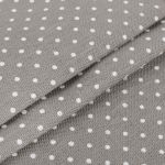 Канва Zweigart Belfast 32 ct, 140 см, 10 метров, К32, 7349 серый в горошек