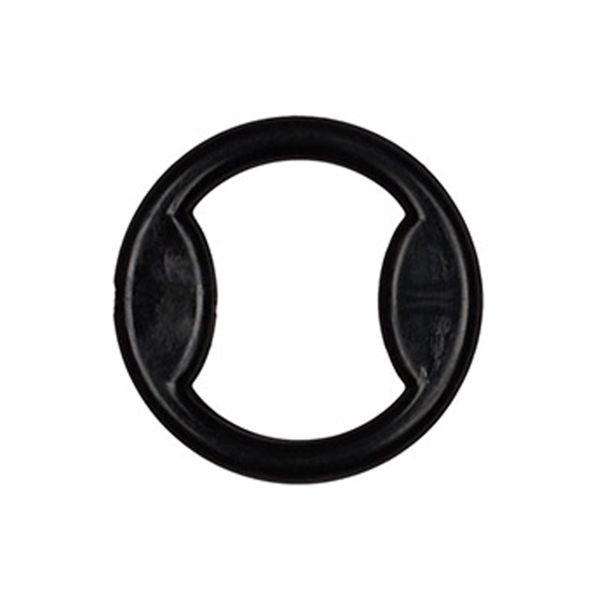 Кольца для бюстгальтера пластик ⌀10.0 мм, 100 шт, черный, Blitz CP02-10