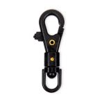 Карабин пластик 14 мм, 10 шт, №07 черный, Gamma GHB004