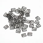 Крючки для купальника металл 8.0 мм, черный никель, 1000 шт